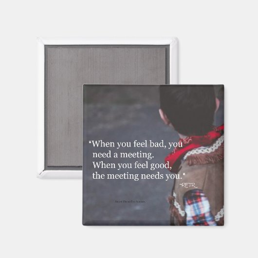 Wanneer u een vergadermagneet nodig hebt magneet (Voorkant / Achterkant)