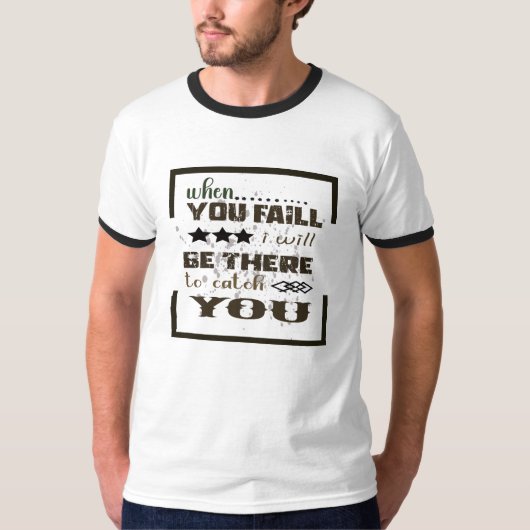 Wanneer u falen grafische t shirten 2023 t-shirt (Voorkant)