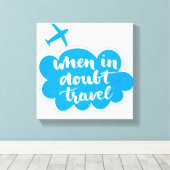 Wanneer u in twijfel trekt, kunt u canvas afdruk (Insitu (Houten vloer))