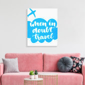 Wanneer u in twijfel trekt, kunt u canvas afdruk (Insitu (Woonkamer))
