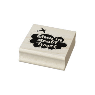 Wanneer u in twijfel trekt, kunt u rubberstempel