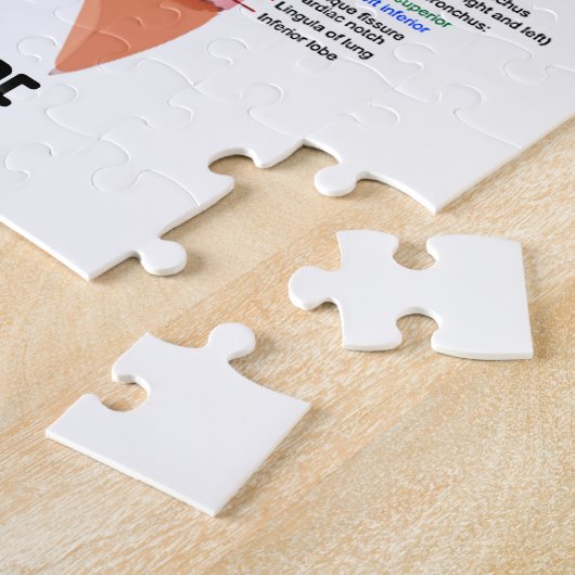 Wanneer u niet ademt, ademhalingsstelsel legpuzzel (Zijkant)