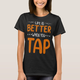 Wanneer u tikt op dansdansdansdansen t-shirt