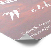 WANNEER U UW MARK-POSTER MAAKT POSTER (Hoek)