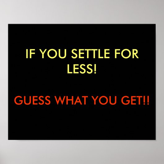 Wanneer u voor minder Poster kiest (Voorkant)