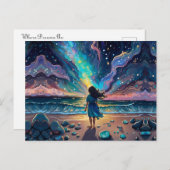 Wanneer u wenst op de Sterren Briefkaart (Voorkant / Achterkant)