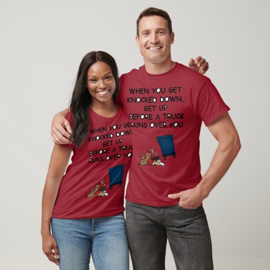 Wanneer u wordt neergeknipt t-shirt (Unisex)