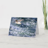 Wanneer u zich vindt vliegend over Ruwe Zeeen Kaart (Voorkant)