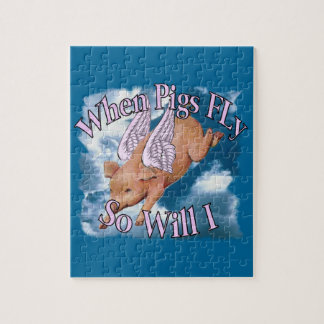 Wanneer Varkens de Puzzle-grootten (2) bedienen Legpuzzel