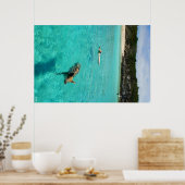 Wanneer varkens draaien poster (Keuken)