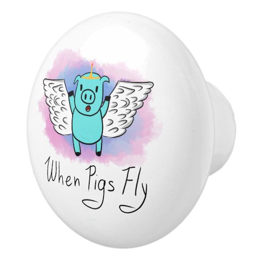 Wanneer varkens een keramische knop aandoen (Rechts)