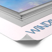Wanneer Varkens Fly-Window van Mogelijkheid Poster (Hoek)