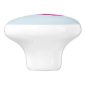 Wanneer varkens versie twee vliegen keramische knop (Zijkant)