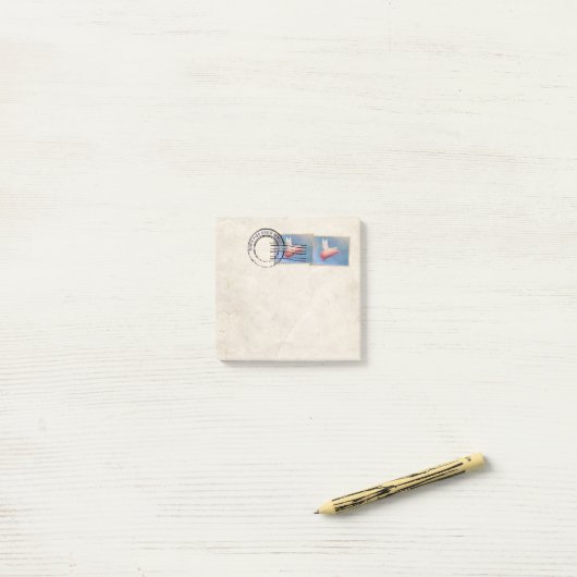 Wanneer varkens vleugels kweken post-it® notes (Op bureau)