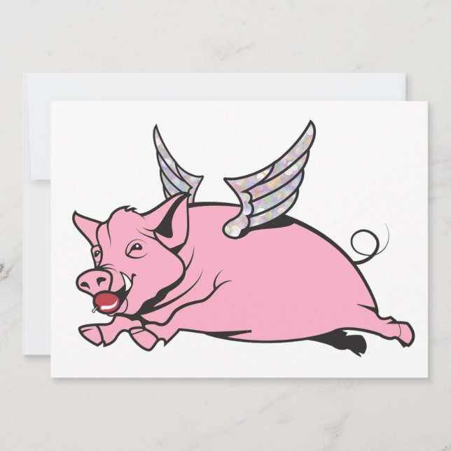 wanneer varkens vliegen (Voorkant)