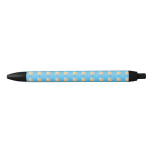 Wanneer varkens vliegen blauwe inkt pen