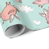 Wanneer varkens vliegen cadeaupapier (Rol Hoek)