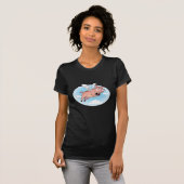 Wanneer varkens vliegen, gebeurt er flauwekul t-shirt (Voorkant volledig)