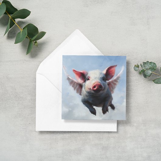 Wanneer varkens vliegen kaart