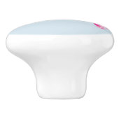 Wanneer varkens vliegen keramische knop (Zijkant)