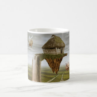 Wanneer varkens vliegen koffiemok