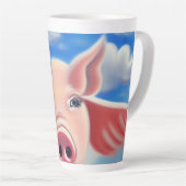 Wanneer varkens vliegen latte mok (Rechterhoek)