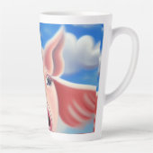 Wanneer varkens vliegen latte mok (Rechts)