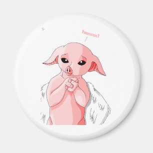 Wanneer varkens vliegen magneet