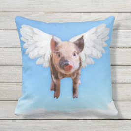 Wanneer varkens vliegen met een vierkante pijp buitenkussen