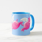 Wanneer varkens vliegen mok (Voorkant rechts)