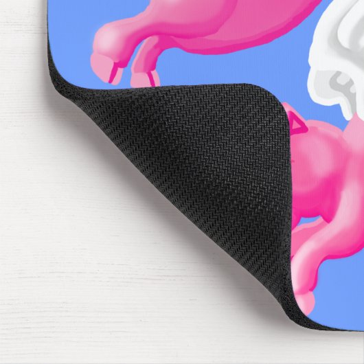 wanneer varkens vliegen muismat (Hoek)