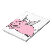 wanneer varkens vliegen notitieblok (Linkerzijde)