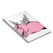 wanneer varkens vliegen notitieboek (Rechterzijde)