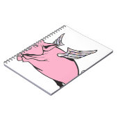 wanneer varkens vliegen notitieboek (Linkerzijde)