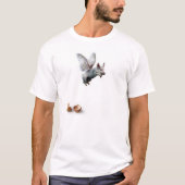 wanneer varkens vliegen t-shirt (Voorkant)
