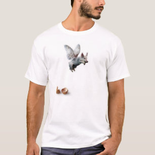 wanneer varkens vliegen t-shirt