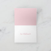 Wanneer varkens vliegen, Wenskaart Kaart (Binnen)