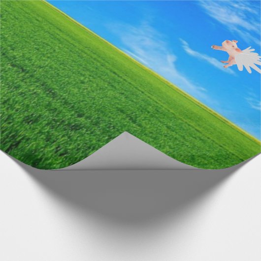 Wanneer Varkens vullingspapier voeren Cadeaupapier (Hoek)