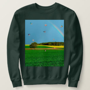 Wanneer varkens zweetshirt vliegen trui