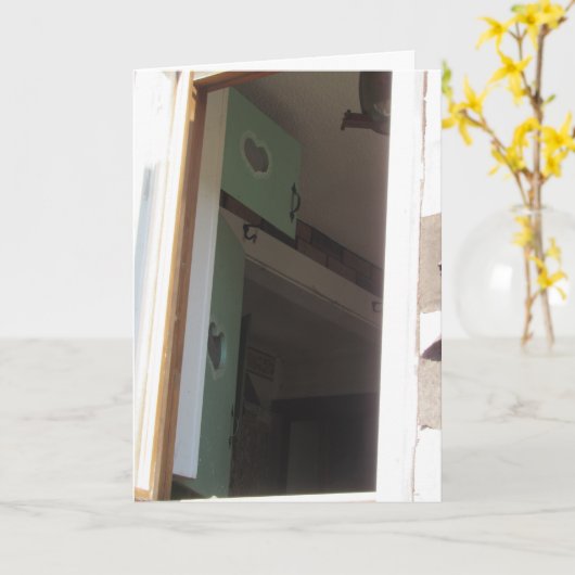 "Wanneer vrienden verzamelen, harten zijn warm" go Kaart (Gele Bloem)