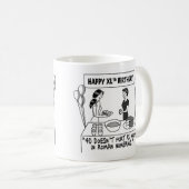 Wanneer vrouwen 40 klassieke Mok draaien (Voorkant rechts)