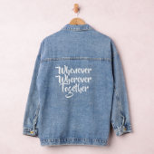 Wanneer, waar dan ook, samen Denim Jacket (Hangar)
