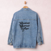 Wanneer, waar dan ook, samen Denim Jacket (Hangar)