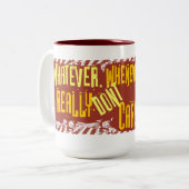 Wanneer, wat dan ook... Begley Mok (Voorkant links)