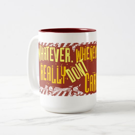 Wanneer, wat dan ook... Begley Mok (Voorkant links)