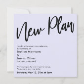 Wanneer we kunnen knuffelen lavendel uitgestelde b kaart (Achterkant)