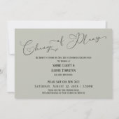 Wanneer we kunnen knuffelen uitgestelde bruiloft s kaart (Achterkant)