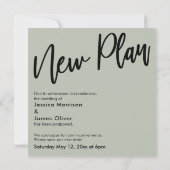 Wanneer we Sage Green kunnen knuffelen Uitgestelde Kaart (Achterkant)