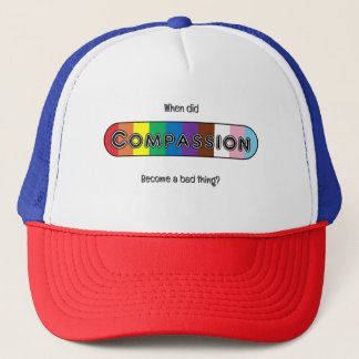 Wanneer werd medeleven iets slechts? trucker pet