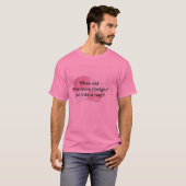 Wanneer werd "Middagmiddag Delight" een dutje? T-shirt (Voorkant volledig)